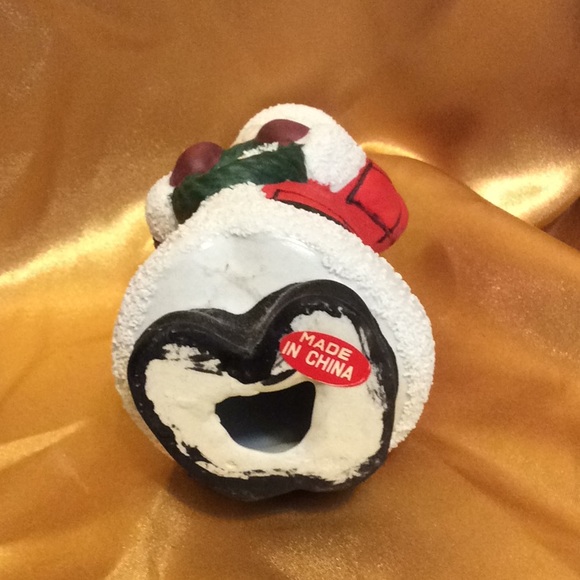 Hand painted Porcelain Santa Figurine, 4 3/4”, NWT - Picture 5 of 6